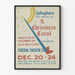 Vintage-Poster A Christmas Carol Federaltheater