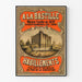 Vintage-Poster La Bastille - Retro-Wanddekoration im Pariser Stil
