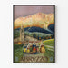 Vintage-Poster Abruzzen – Authentische italienische Wanddekoration