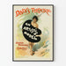 Vintage-Kunstposter aus England für Daly's Theatre – Ein Künstlermodell