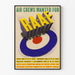 Vintage-Recruiting-Poster der R.A.A.F. Wanddekoration