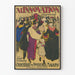 Vintage-Poster zur Eröffnung der neuen Geschäfte in Lausanne
