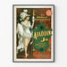 Vintage-Poster Aladdin Jr. – Theatralische Dekoration und Retro-Wandkunst