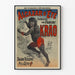 Vintage-Poster des Sommer-Alcazar von Farini Krao