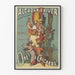 Vintage-Poster Alcazar d'Hiver Ohé Les Chicards Wanddekoration