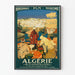 Vintage-Poster Algerien - Tourismus- und Winterreise-Poster PLM