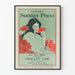Vintage-Poster Philadelphia Sunday Press 1896 - Retro-Wanddekoration