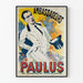 Vintage-Poster Ambassadeurs Paulus, der beliebte Sänger