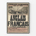 Vintage-Poster des Ambigu-Comique-Theaters, Englisch und Französisch, Die Einnahme von Bomarsund