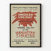 Vintage-Poster Theater Amerikanischer Feiertag Manhattan Theatre