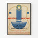Vintage-Wanddekoration Poster Maritime Service Amerikanisch