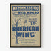 Plakat des American Wing Theaters im Mt. Park Casino