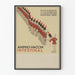 Vintage-Poster Ampho-Vaccin Darmflora Wanddekoration