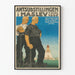 Vintage-Poster der Landwirtschaftsausstellung in Haslev 1906