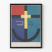 Poster Design Anker der Seele – Moderne Wanddekoration