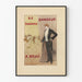 Altes Poster Der unbekannte Tänzer von A. Brulé