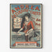 Vintage-Poster Andréa Tireuse de Cartes – Retro-Wanddekoration