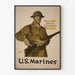 Vintage-Poster U.S. Marines Château Thierry