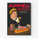 Vintage-Poster Appels Delikatessen für Wanddekoration
