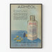 Vintage-Poster Werbung Arhéol – Medizinische Wanddekoration