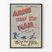 Theaterposter Arms and the Man - Vintage Wanddekoration