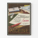 Vintage-Poster Ascéine – Retro-Medizinische Wanddekoration
