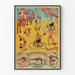 Vintage-Poster Montoni Artistischer Kontorsionist – Einzigartige Wanddekoration