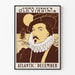 Vintage-Poster John Fiske's Old Virginia Atlantic Dezember