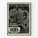 Vintage-Poster Secession Ault & Wiborg, umrahmt den Art Déco