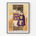 Vintage-Werbeplakat mit Lithografietinte von Ault & Wiborg 1902