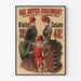 Vintage-Poster Aux Buttes Chaumont – Mode und Kostüme aus der Epoche