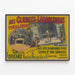 Vintage-Poster Ratenzahlung für die Arbeiterschichten in Orléans — gerahmtes Bild an der Wand