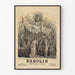 Retro-Poster der Operette Babolin von Louis Varney