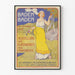 Vintage-Poster Baden-Baden 1902 - Künstlerische Wanddekoration