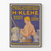 Industrieller Vintage-Poster H. Klehe – Wanddekoration im Industriestil