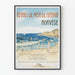 Vintage-Poster Bains de Mer von Hanko Norwegen für Wanddekoration