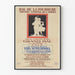 Vintage-Poster Ball der Pelzmode 1930 Nationaltheater der Oper