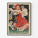 Vintage-Poster Bal Tabarin - Retro-Wanddekoration Paris