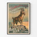 Vintage-Poster Ballantine & Co. Bockbier 1888