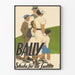 Vintage-Bally-Poster für die Familie - Retro-Wanddekoration