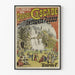 Vintage-Poster Große Wasserfall der Achterbahnen Boulevard der Kapuziner