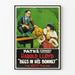 Vintage-Poster Bienen in seinem Hut mit Harold Lloyd