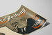 Vintage-Poster Berliner Volks-Zeitung - Retro-Wanddekoration — Ansicht des Kunstwerks