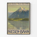 Vintage-Poster Berner Oberland Niesen Kulm 2367 m
