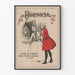 Vintage-Poster Bernicia von Amelia E. Barr - Elegante Wanddekoration