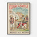 Historisches mexikanisches Poster Clorias del Pueblo – Historische Wanddekoration