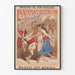 Vintage-Poster La Infamia du Roi Tzintzicha – Mexikanische Wanddekoration