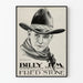 Vintage-Poster im Billy Jim Western-Stil in Schwarzweiß