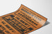 Vintage-Poster Schwarzweiß Revue – Retro-Wanddekoration
