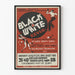 Vintage-Poster Schwarz-Weiß-Revue - Retro-Wanddekoration